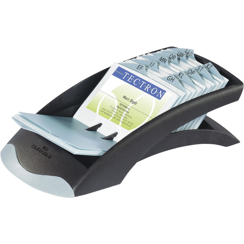 DURABLE VISIFIX Desk Business Card File – DBL241301