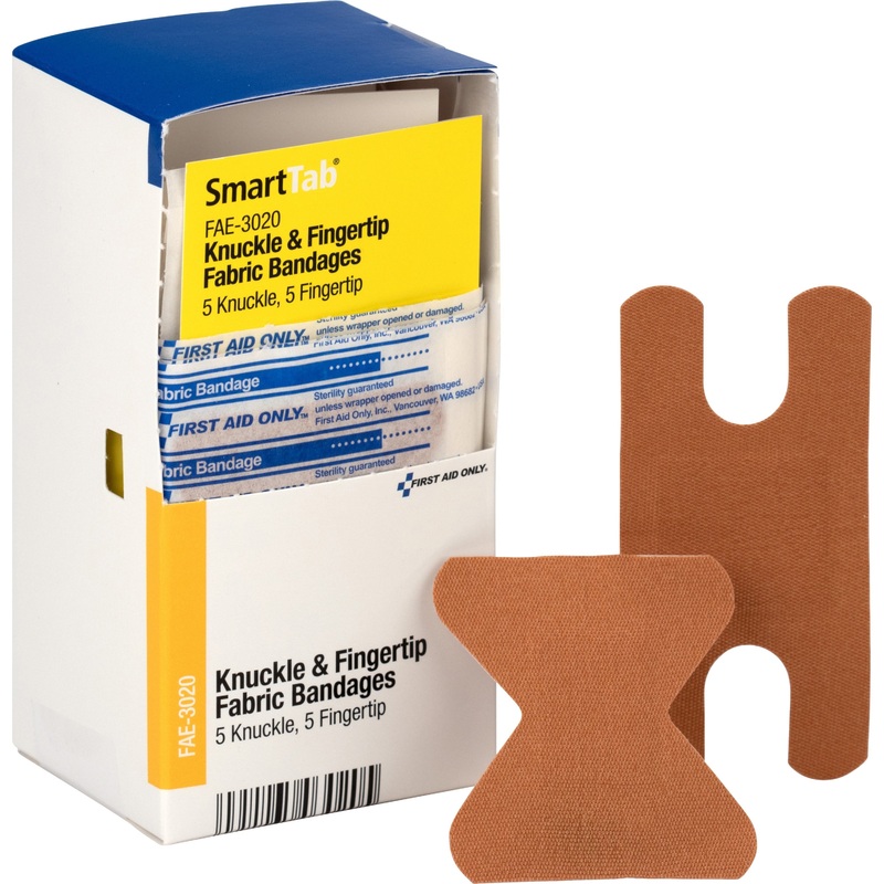 First Aid Only Knuckle/Fingertip Fabric Bandages – FAOFAE3020