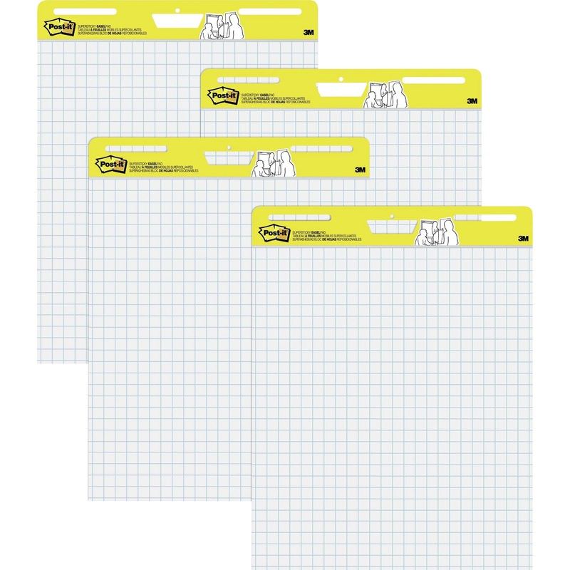 Post-it Self-Stick Easel Pad Value Pack with Faint Grid – MMM560VAD4PK