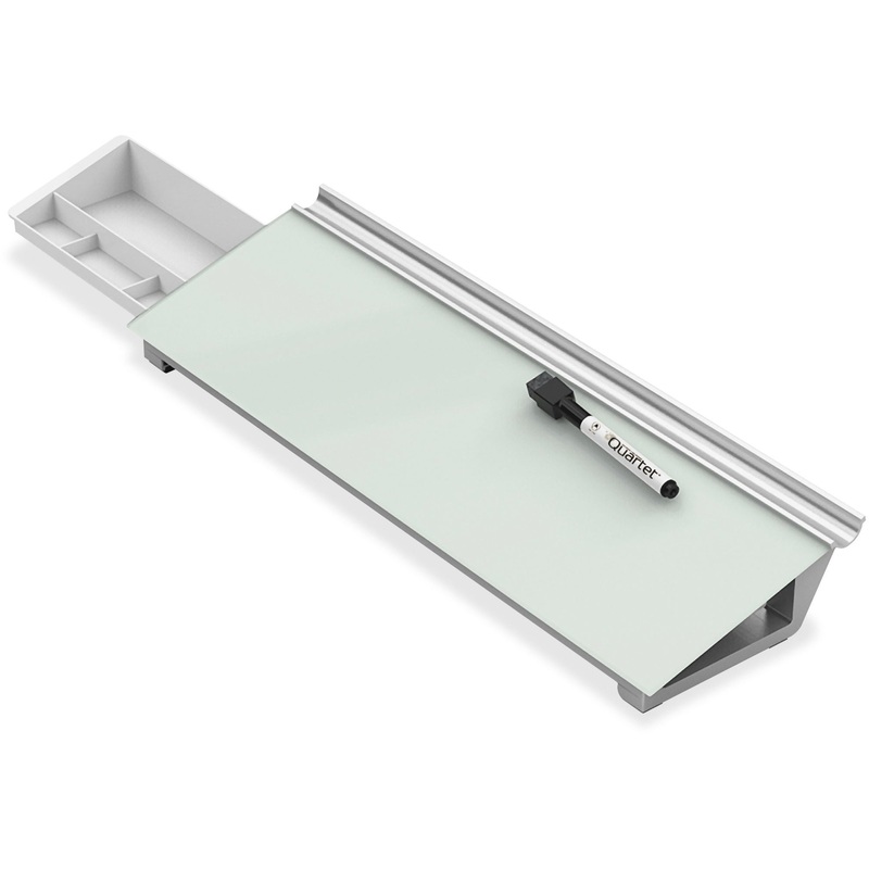 Quartet Glass Dry-Erase Desktop Computer Pad – QRTGDP186