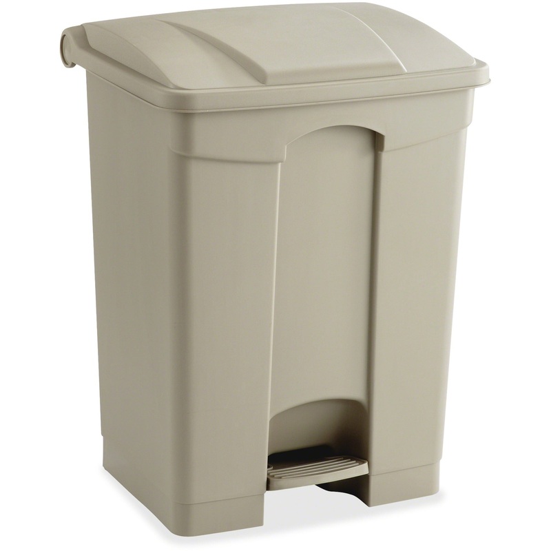 Safco Plastic Step-on Waste Receptacle – SAF9922TN