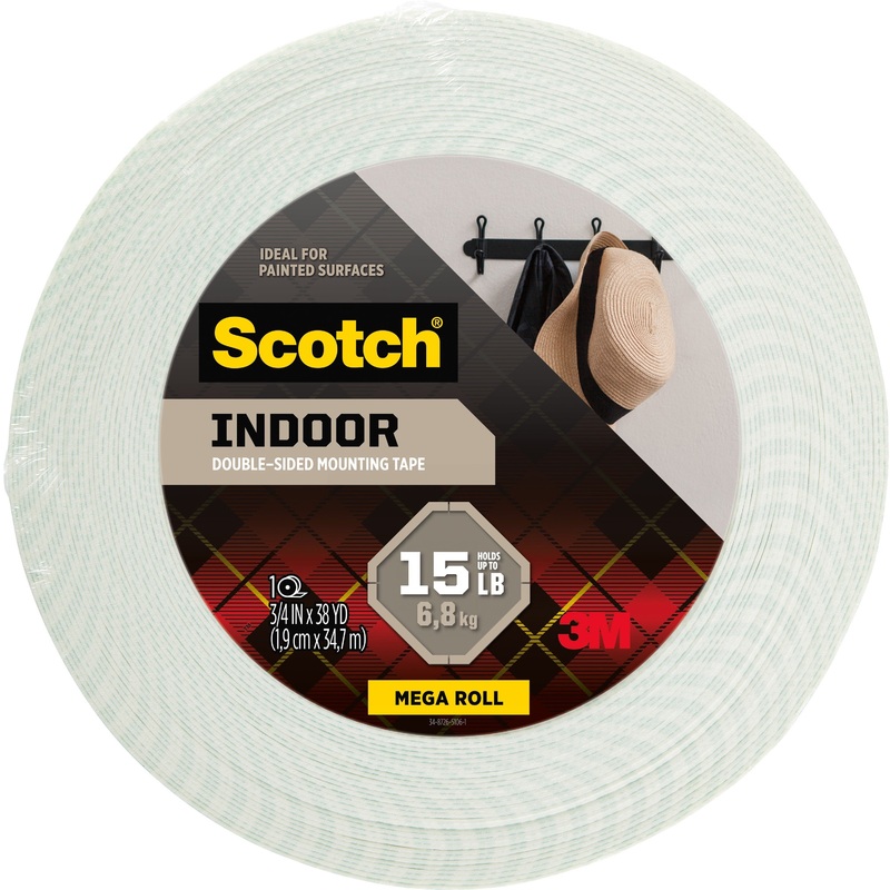 Scotch Double-Coated Foam Mounting Tape – MMM110MR