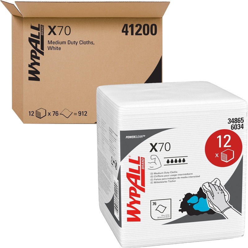 Wypall Power Clean X70 Medium Duty Cloths – KCC41200