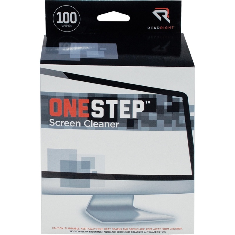 Advantus Read/Right One-Step Screen Cleaning Wipes – REARR1309