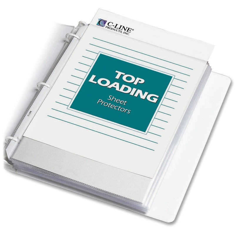 C-Line Economy Weight Poly Sheet Protectors – CLI62067