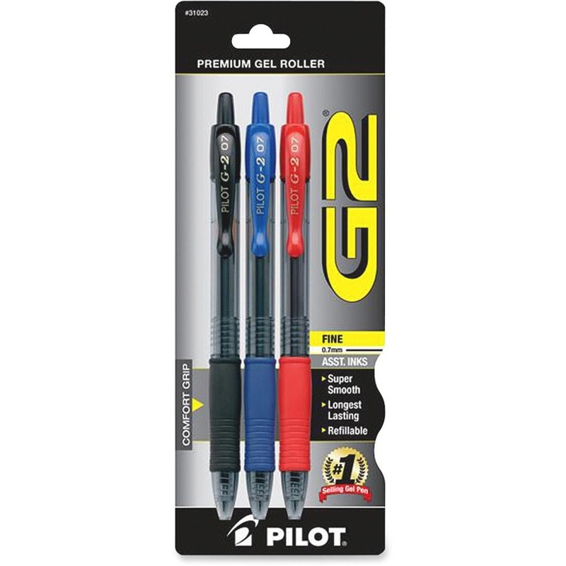 Pilot G2 Retractable Gel Ink Pens – PIL31023