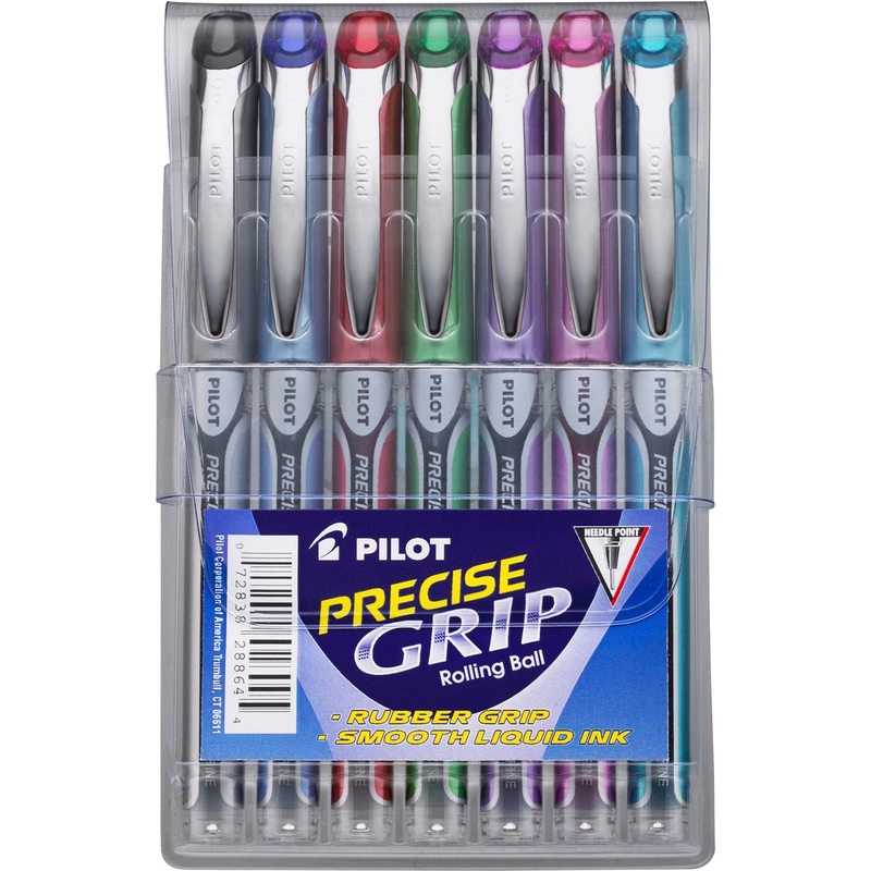 Pilot Precise Grip Extra-Fine Capped Rolling Ball Pens – PIL28864