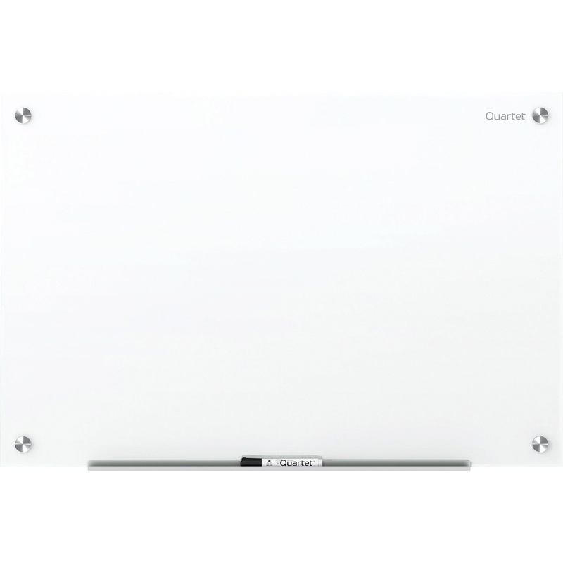 Quartet Magnetic Glass Dry-Erase Board – QRTG24836W