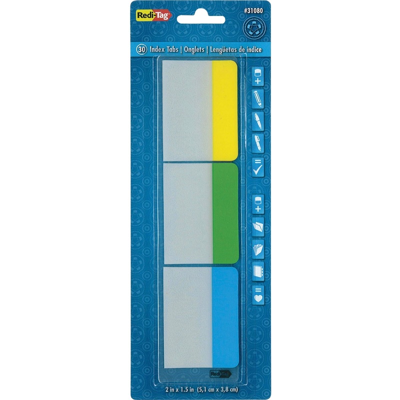 Redi-Tag Page Manager Index Tabs – RTG31080