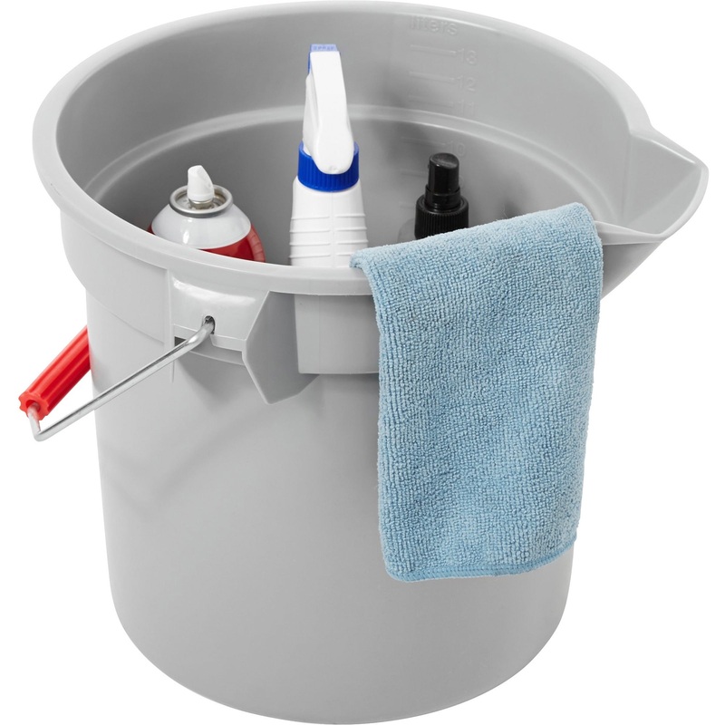 Rubbermaid Commercial Brute 14-quart Round Bucket – RCP261400GY