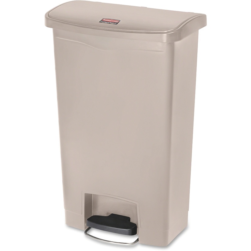 Rubbermaid Commercial Slim Jim 13G Front Step Container – RCP1883458