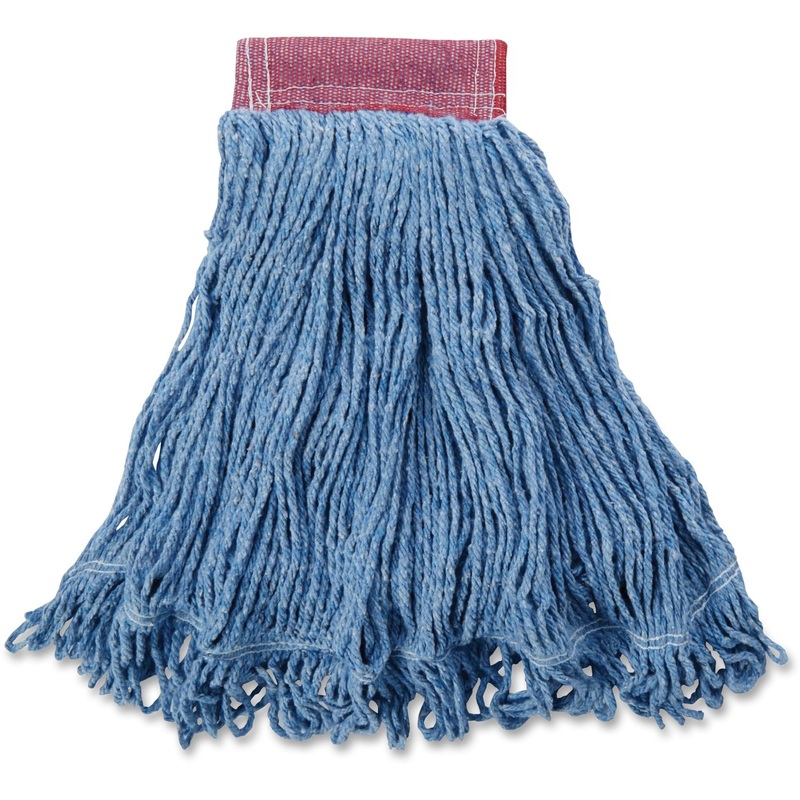 Rubbermaid Commercial Super Stitch 24 oz Blend Wet Mop Head – RCPD253BLU