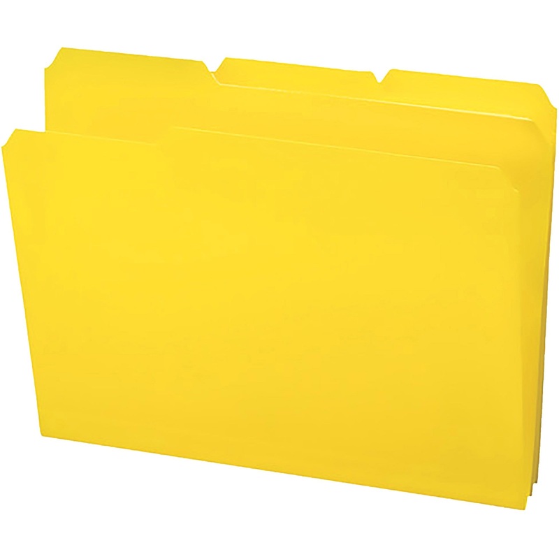 Smead 1/3 Tab Cut Letter Top Tab File Folder – SMD10504
