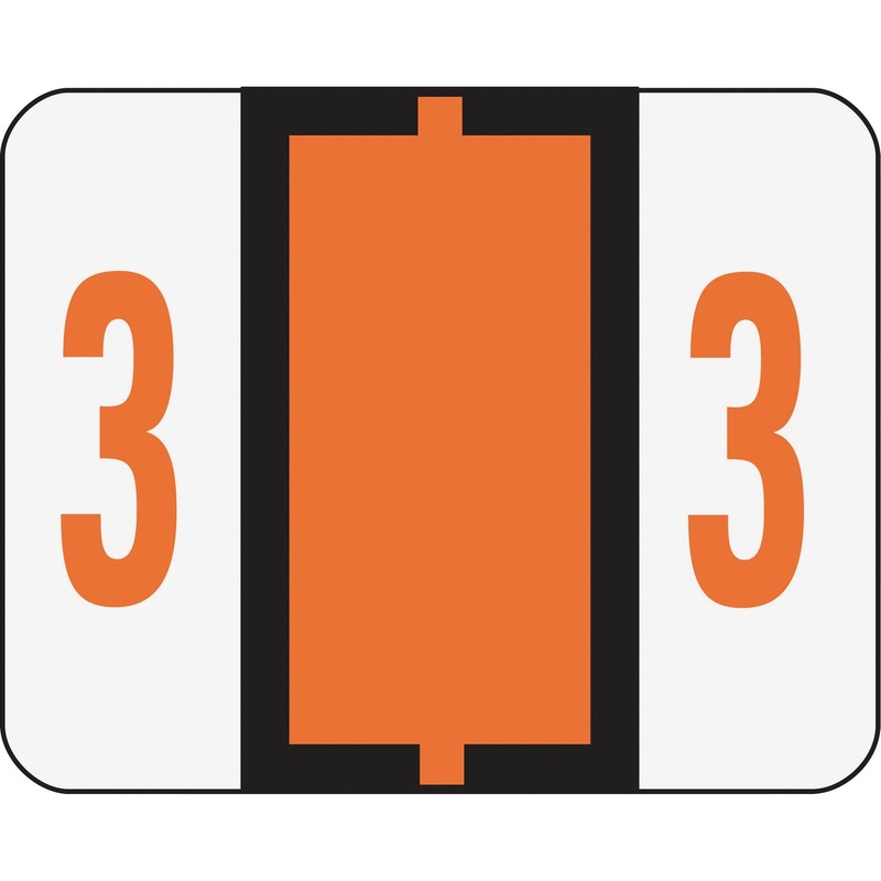 Smead BCCRN Bar-Style Color-Coded Labels – SMD67373