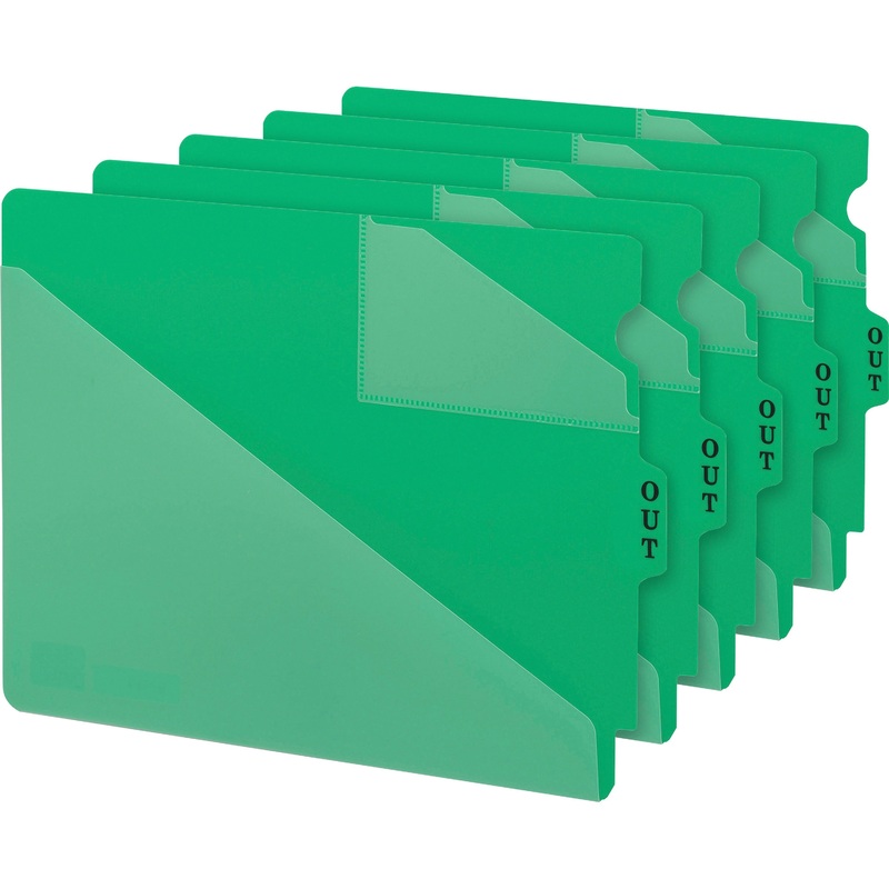 Smead End Tab Poly Out Guides – SMD61962