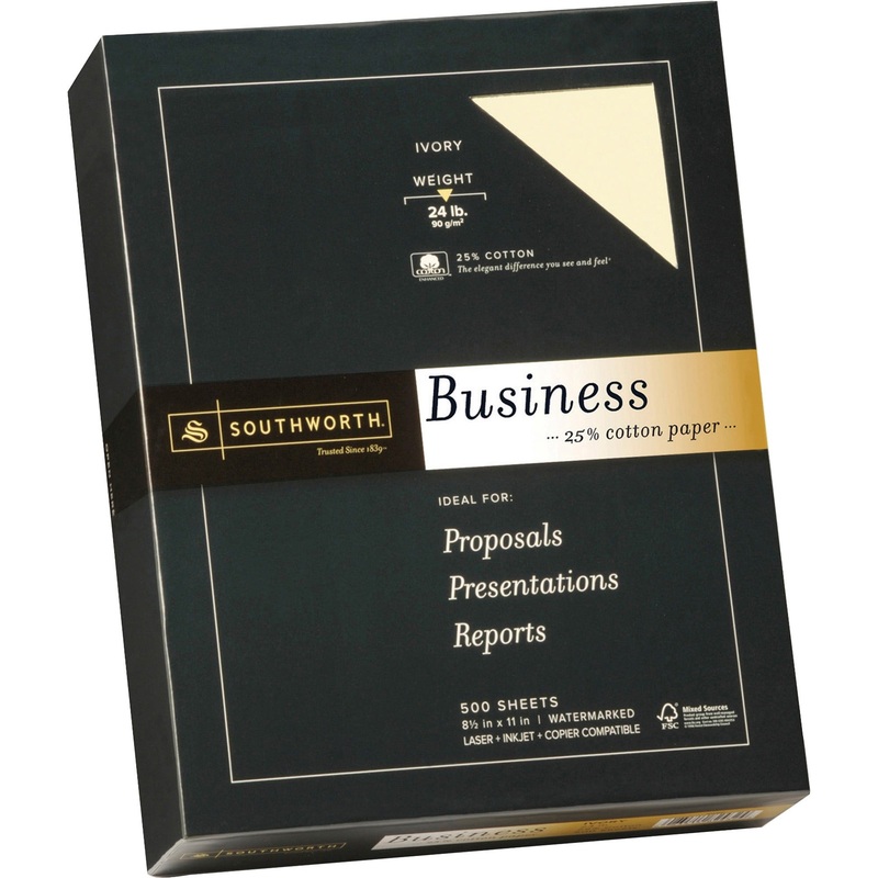 Southworth 24lb 25% Cotton Business Paper – SOU404IC