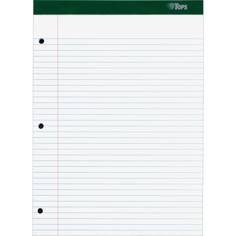 TOPS Double Docket Rigid Back Legal Pads – TOP63384