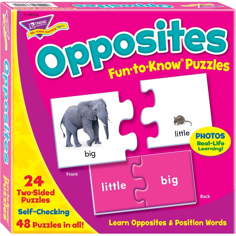 Trend Fun-to-Know Opposites Puzzles – TEPT36004