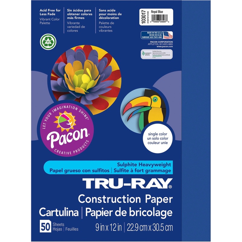 Tru-Ray Heavyweight Construction Paper – PAC103017
