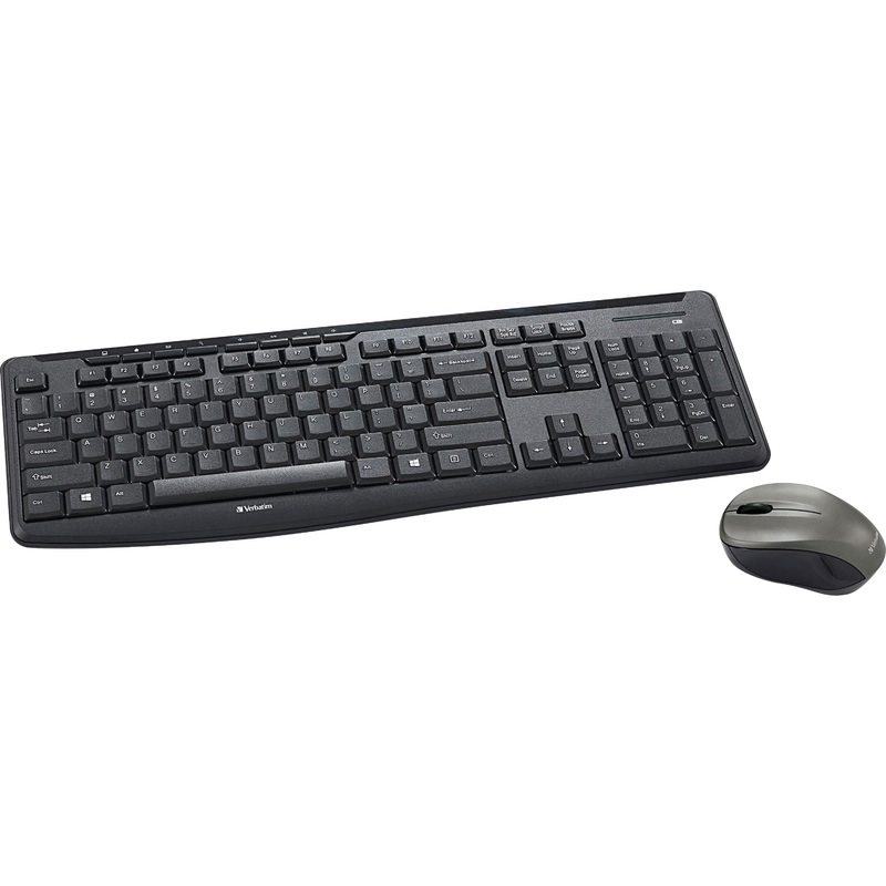 Verbatim Silent Wireless Mouse and Keyboard – Black – VER99779