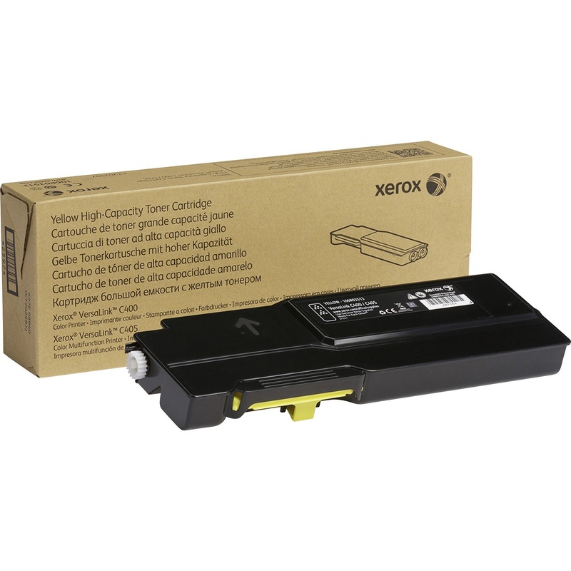 Xerox Original High Yield Laser Toner Cartridge – Yellow – 1 Each – XER106R03513