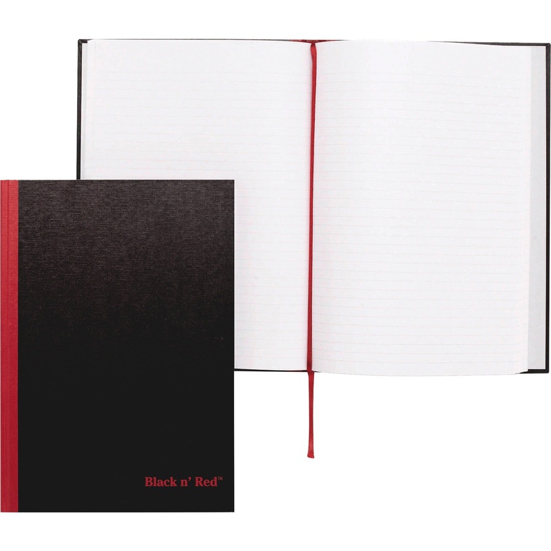 Black n’ Red Casebound Ruled Notebooks – A4 – JDKD66174