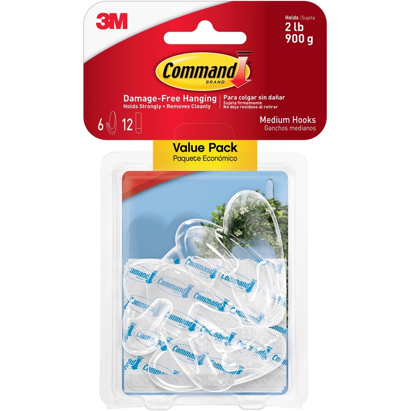 Command Medium Hooks – MMM17091CLR6ES
