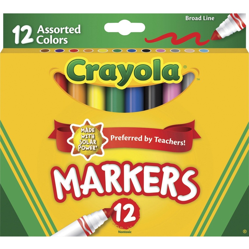 Crayola Broad Tip Classic Markers – CYO587712