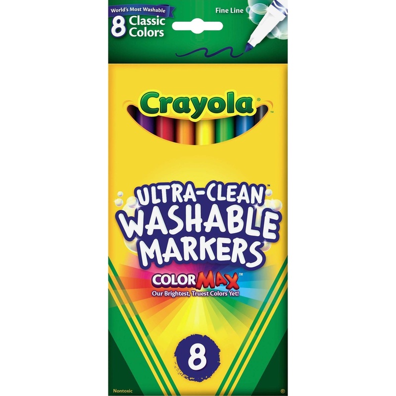 Crayola Thinline Washable Markers – CYO587809