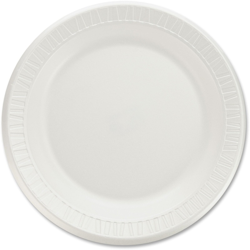 Dart Quiet Classic Foam Dinnerware Plates – DCC9PWQR