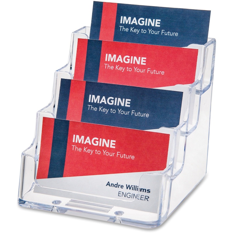Deflecto Business Card Holder – DEF70841