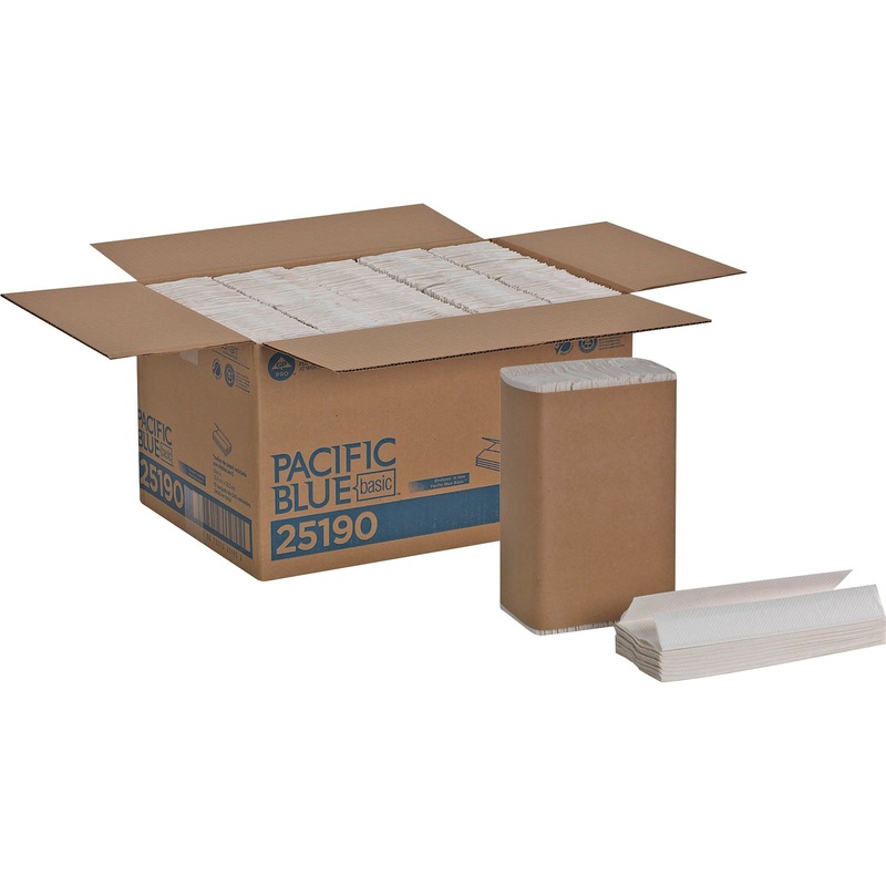 Pacific Blue Basic C-Fold Recycled Paper Towel – GPC25190