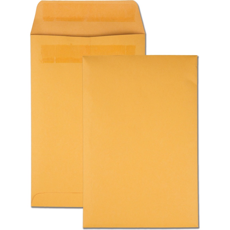 Quality Park 6 x 9 Catalog Mailing Envelopes with Redi-Seal Self-Seal Closure – QUA43167