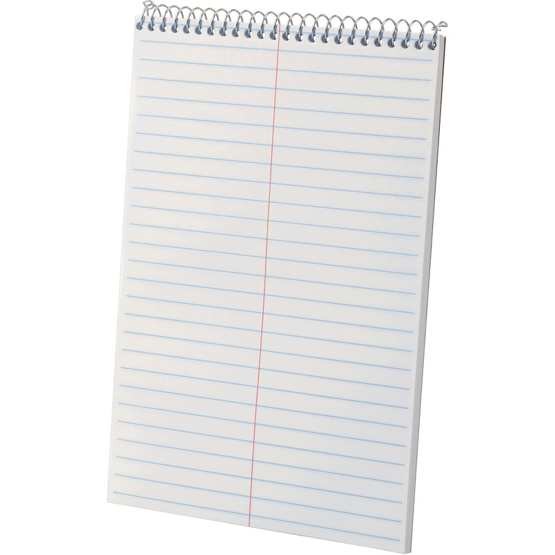 Ampad Gregg-ruled White Steno Book – TOP25774