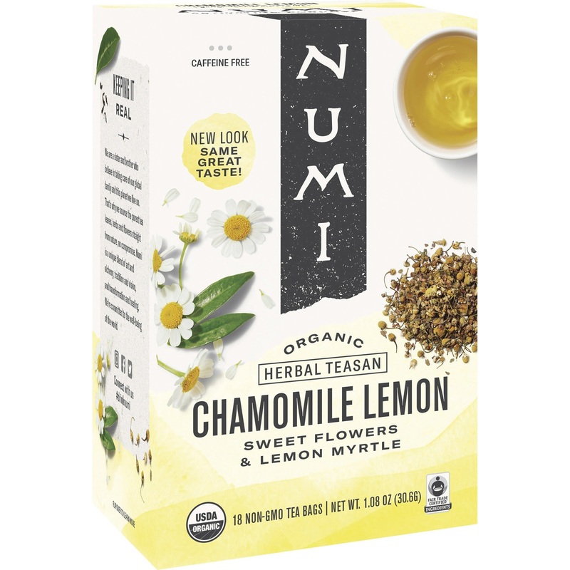 Numi Organic Chamomile Lemon Herbal Tea Bag – NUM10150