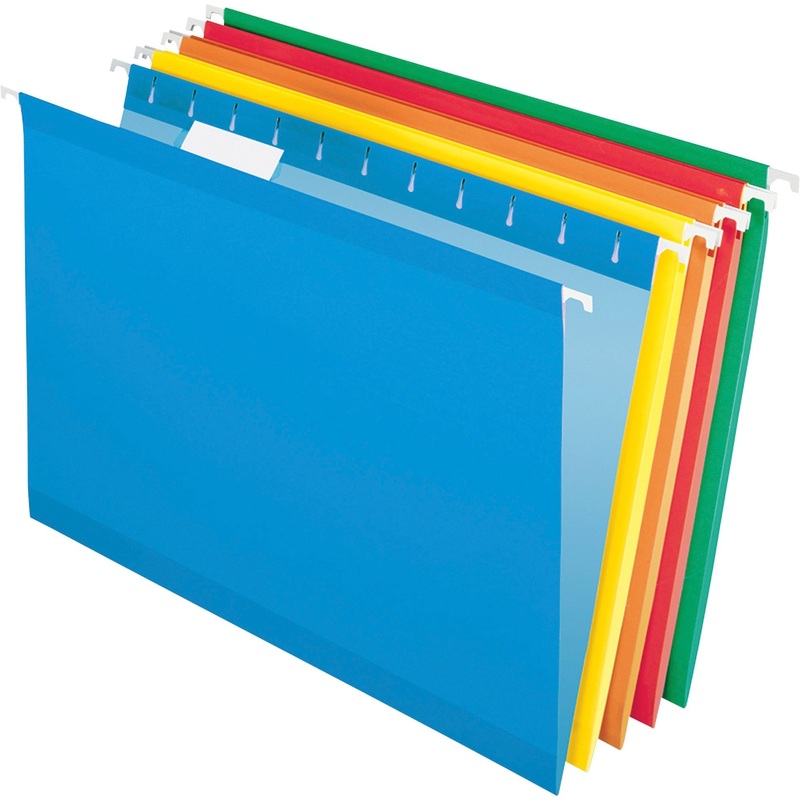 Pendaflex 1/5 Tab Cut Legal Recycled Hanging Folder – PFX415315ASST