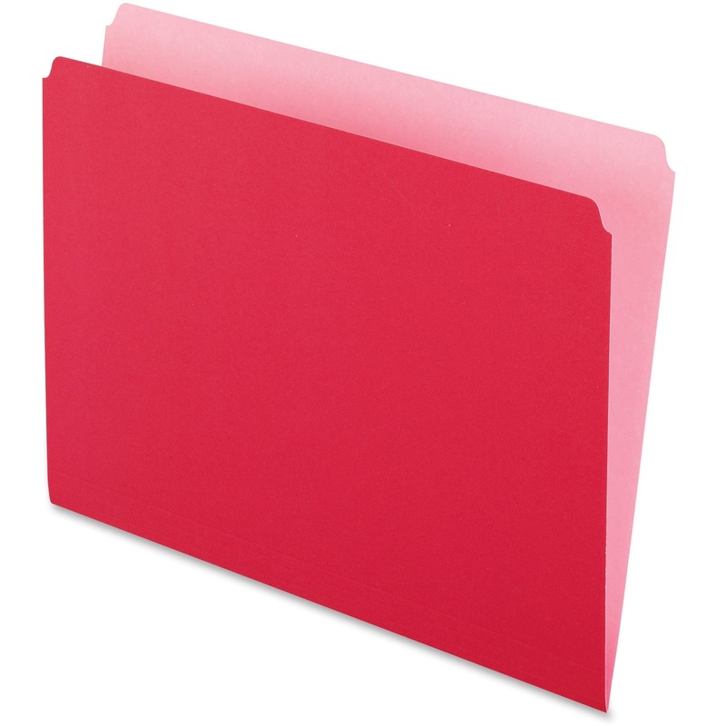 Pendaflex Letter Recycled Top Tab File Folder – PFX152RED
