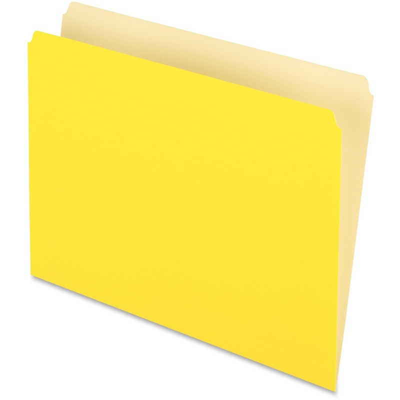Pendaflex Letter Recycled Top Tab File Folder – PFX152YEL