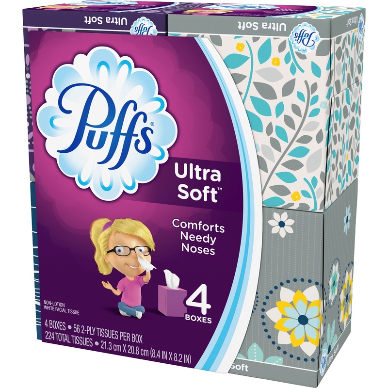 Puffs Ultra Soft Facial Tissue – PGC35295