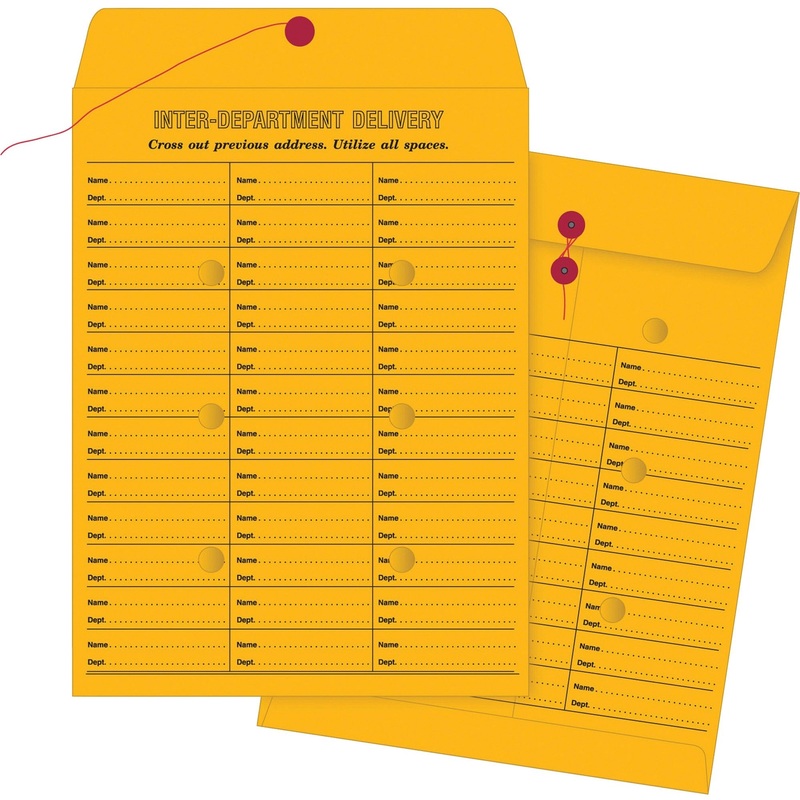 Quality Park 10 x 13 Double Sided Inter-Departmental Envelope – QUA63562