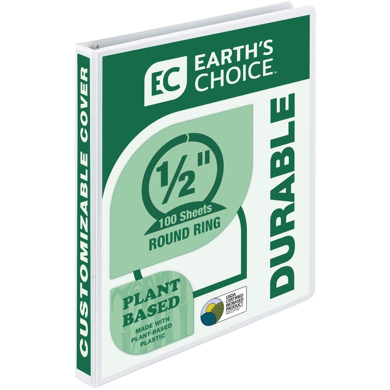 Samsill Earth’s Choice Plant-based Durable View Binder – SAM18917