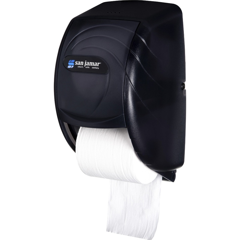 San Jamar Duett Standard Bath Tissue Dispenser – SJMR3590TBK