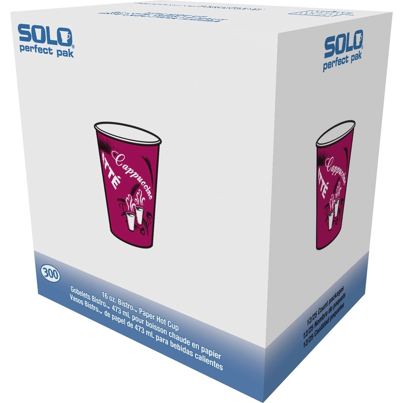 Solo Single Sided Paper Hot Cups – SCCOF16BI0041