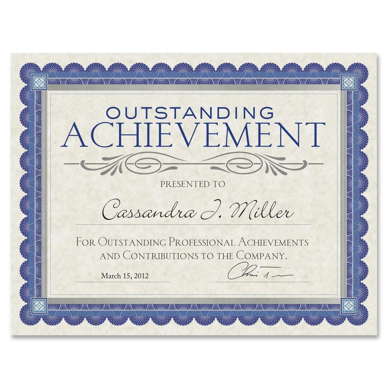 Southworth CT1R Foil Enhanced Parchment Certificates – SOUCT1R