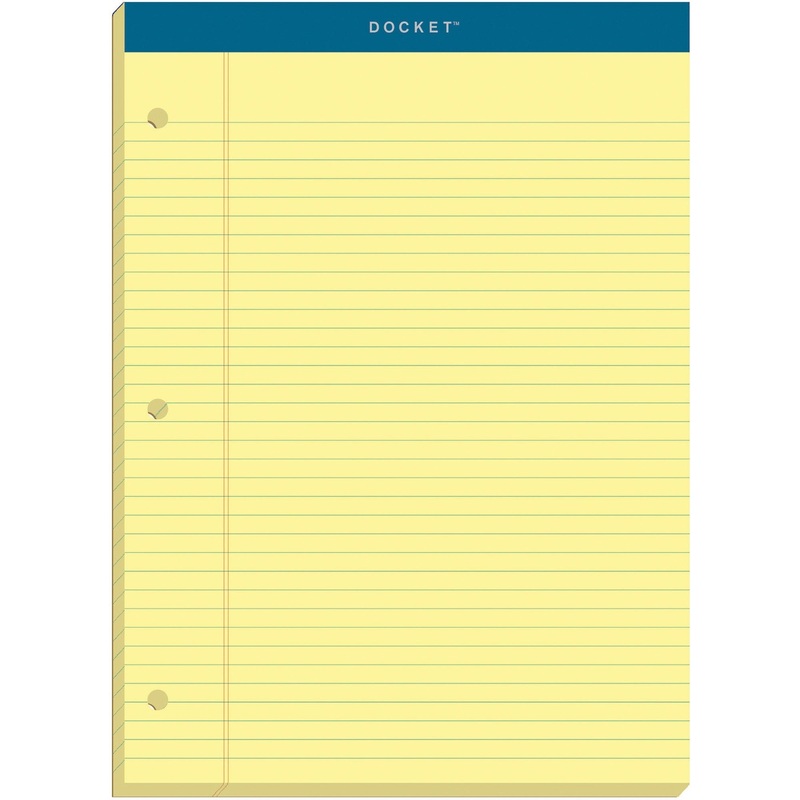 TOPS Double Docket Rigid Back Legal Pads – TOP63383