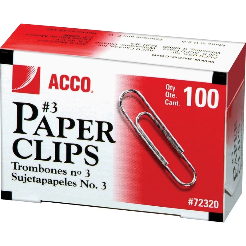 ACCO Paper Clips – ACC72320|No|ACCO
