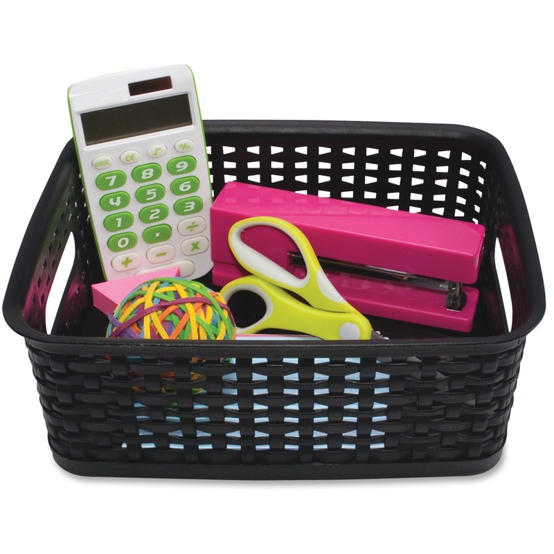 Advantus Plastic Weave Bins – AVT40326