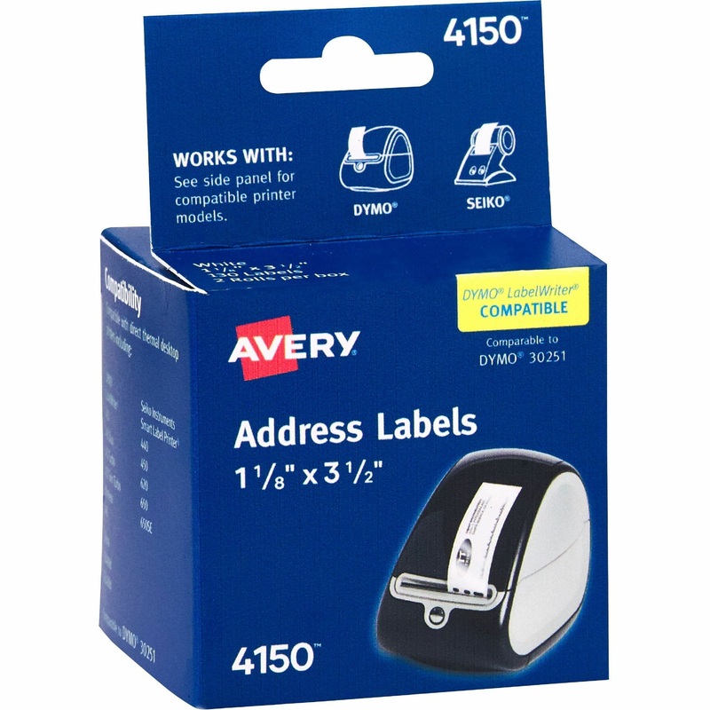 Avery Direct Thermal Roll Labels – AVE4150