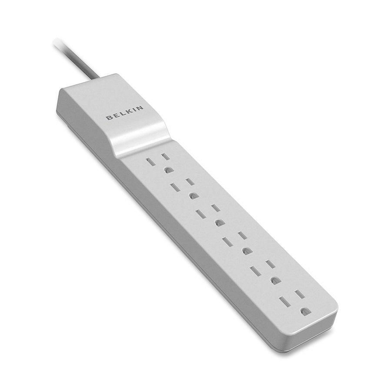 Belkin 6 Outlet Home/Office Surge Protector – BLKBE10600004