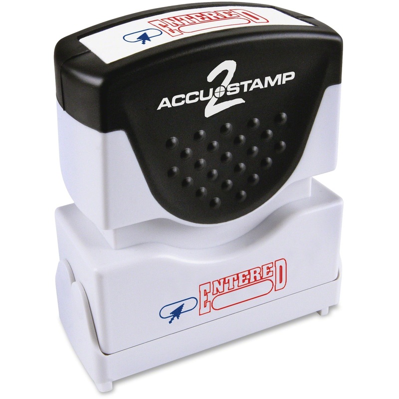 COSCO 2-color ENTERED Message Stamp – COS035544